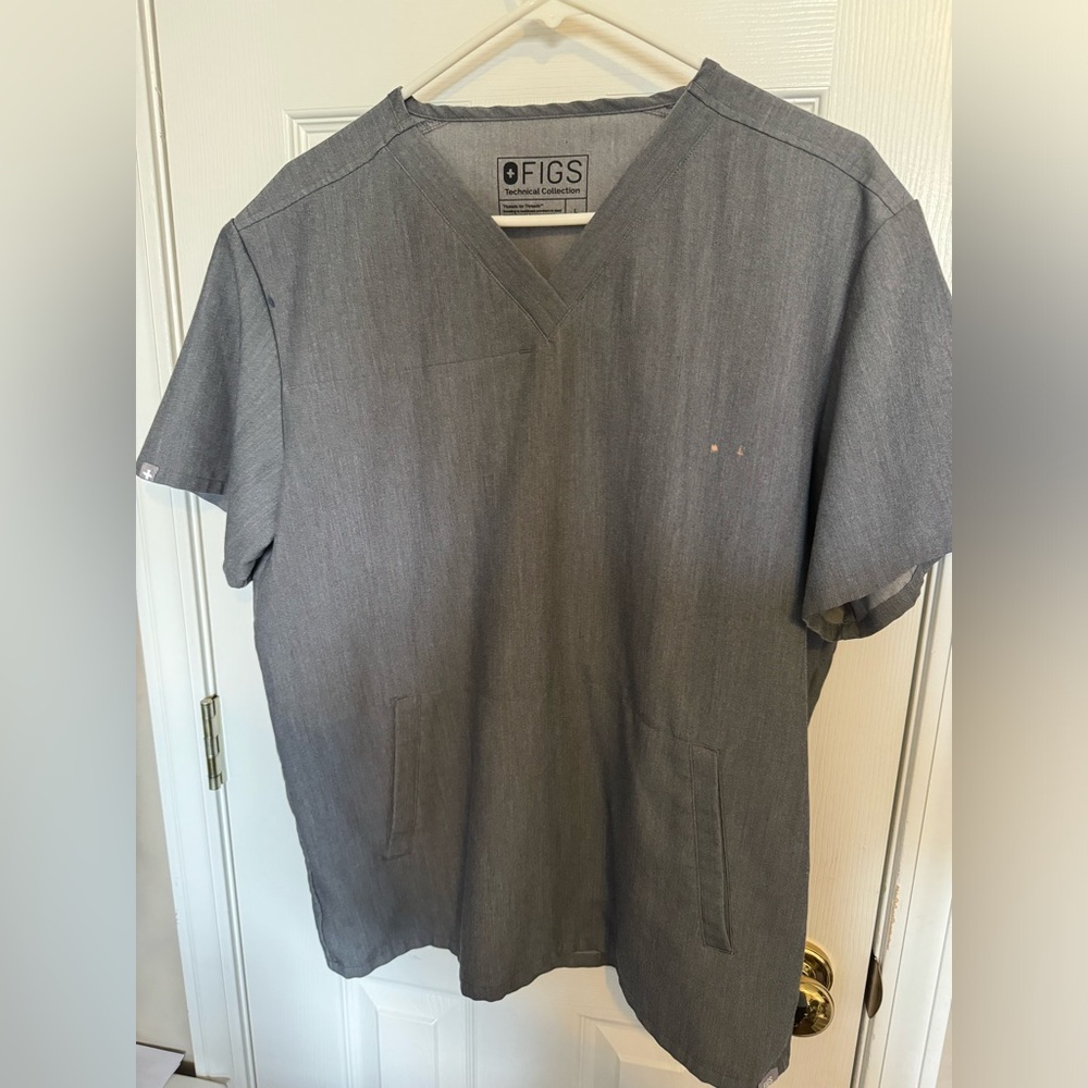 Figs Gray Scrub Set, Size L - image 5